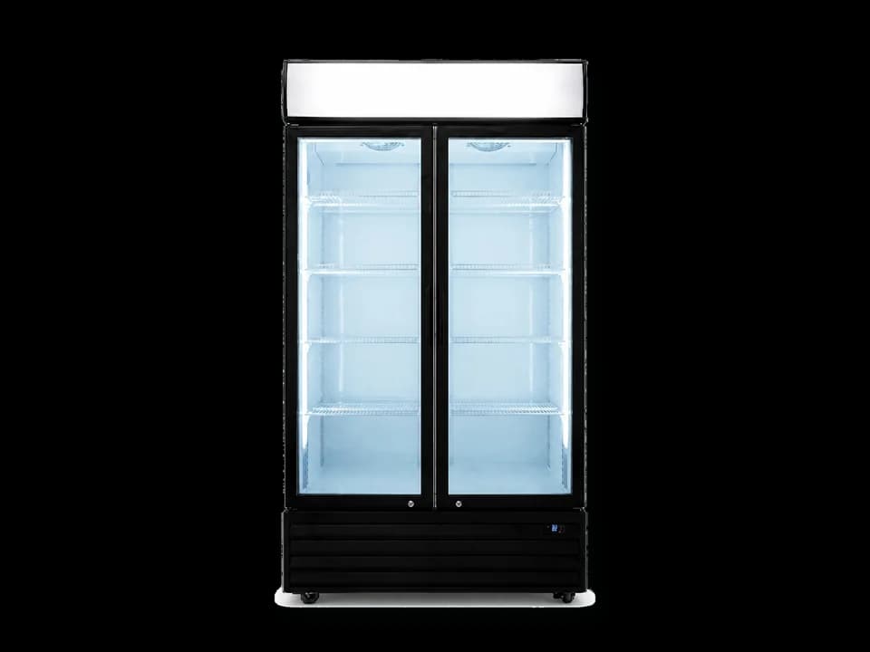 Representative MARKOOL two-door commercial display refrigerator