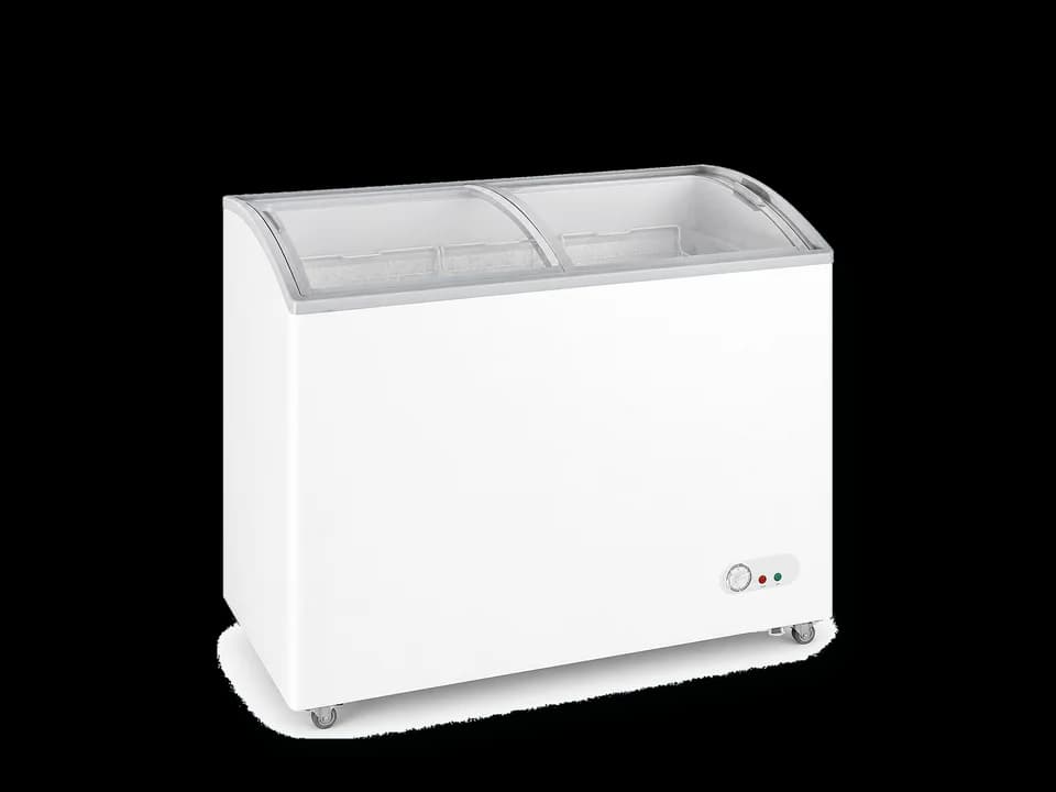 Representative MARKOOL glass-top commercial display freezer