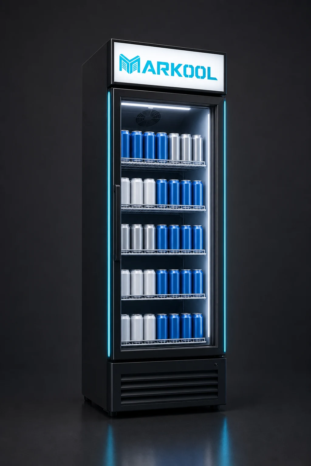 MARKOOL upright glass-door display cooler