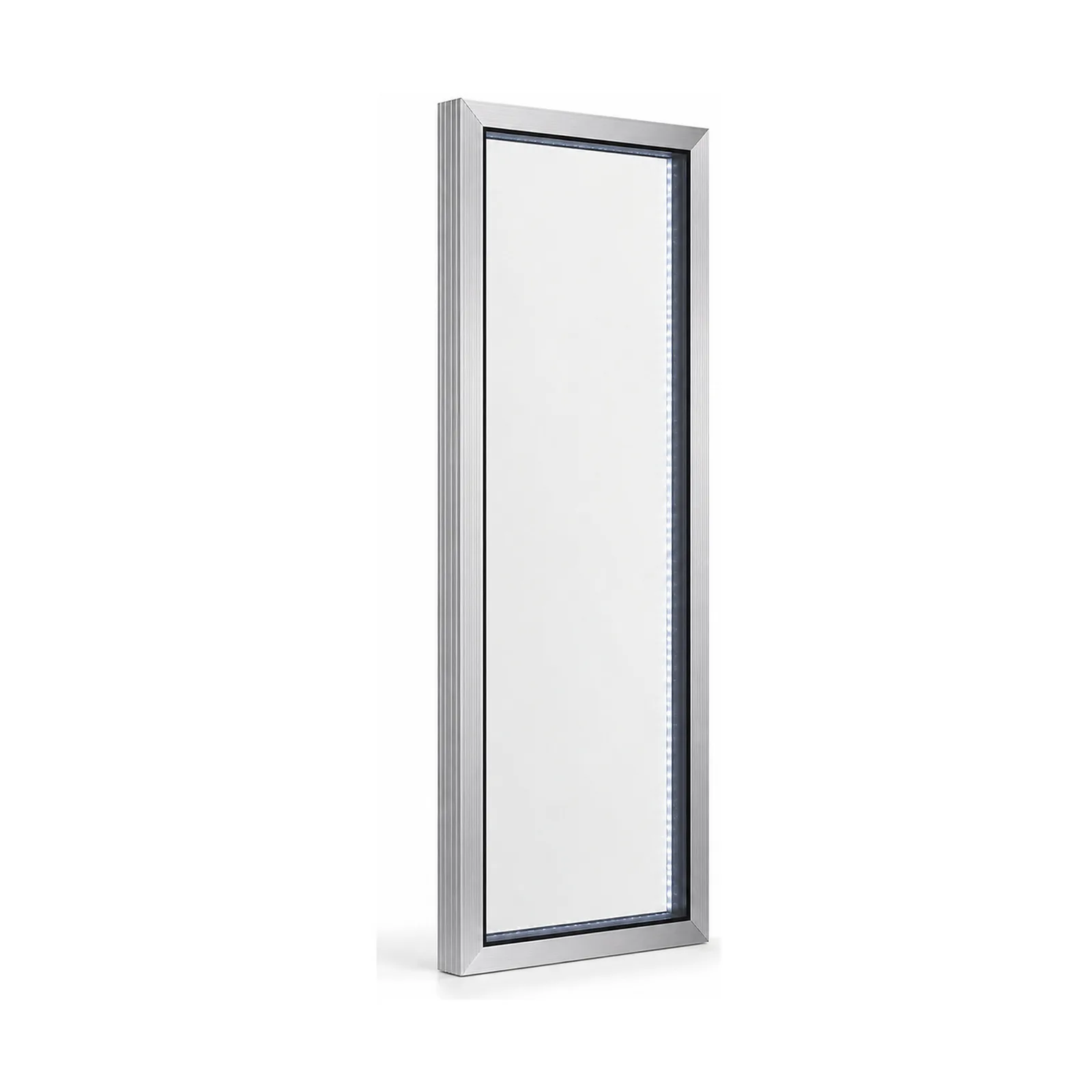 MK-PT-GD-AL-NR Narrow Aluminum-Framed Glass Refrigerator Door main product view