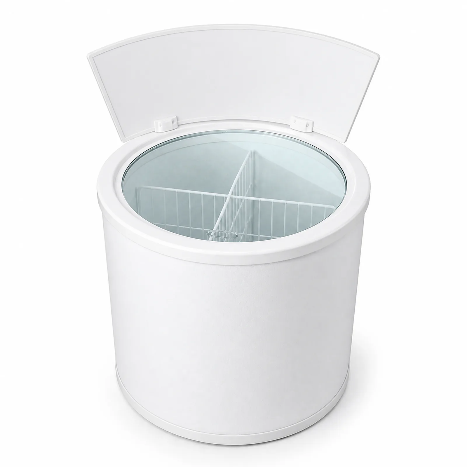 MK-PT-SH-PW-BD Radial Wire Basket Divider for Barrel Refrigerators main product view