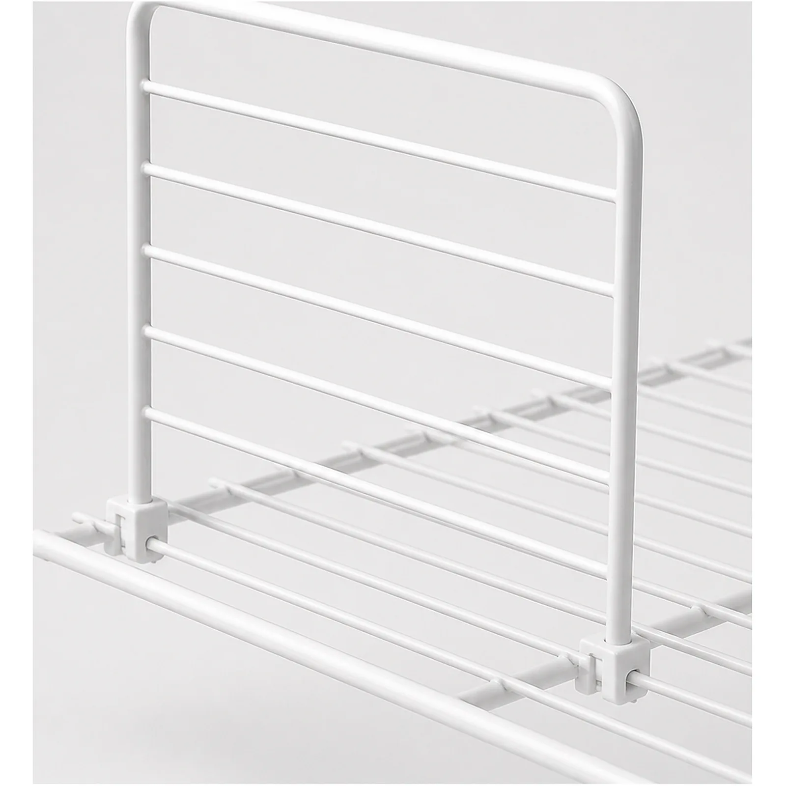 MK-PT-SM-DV-AD Multi-Bar Adjustable Wire Shelf Divider for Refrigerators main product view