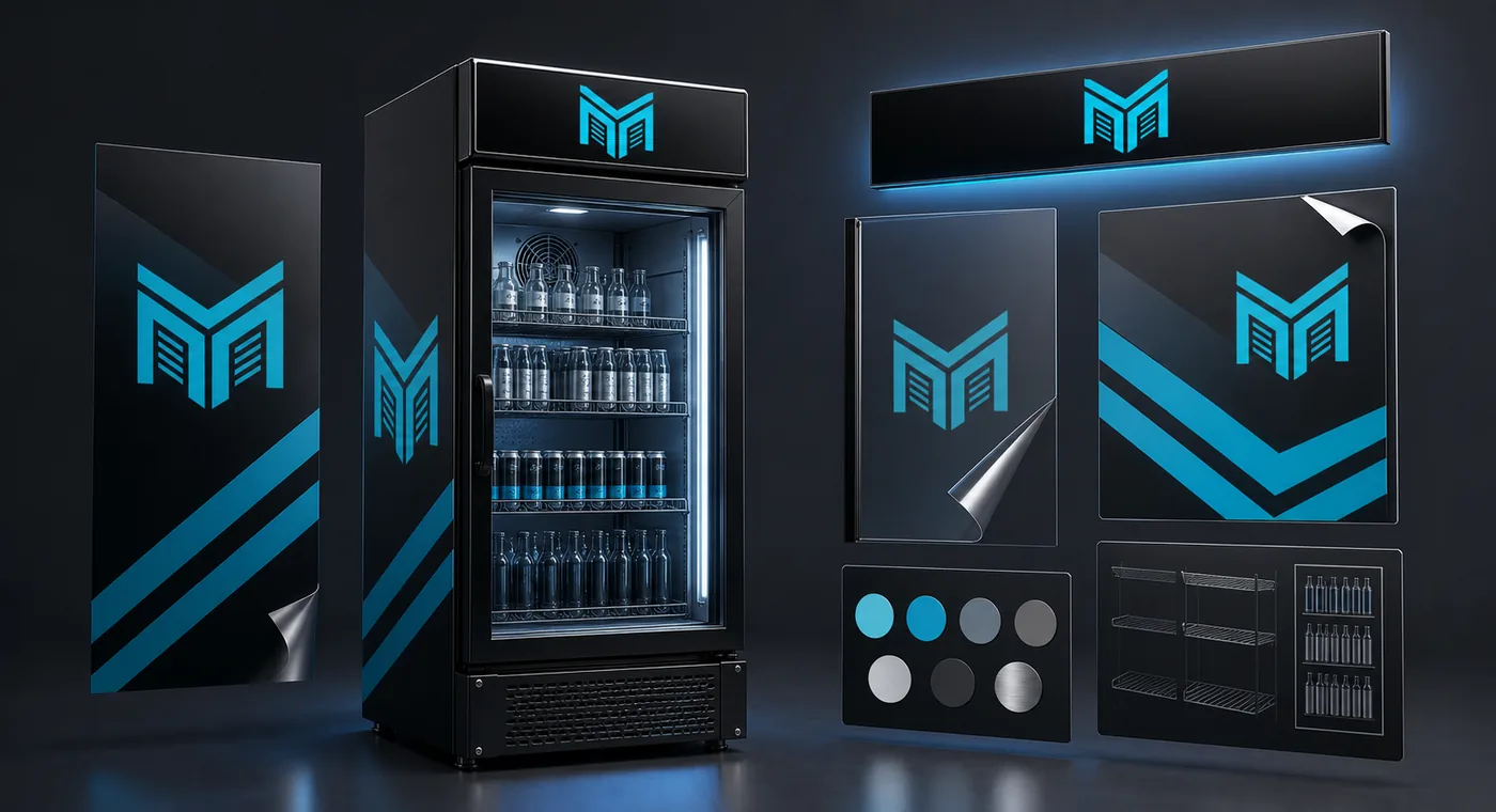 MARKOOL custom refrigerator branding system