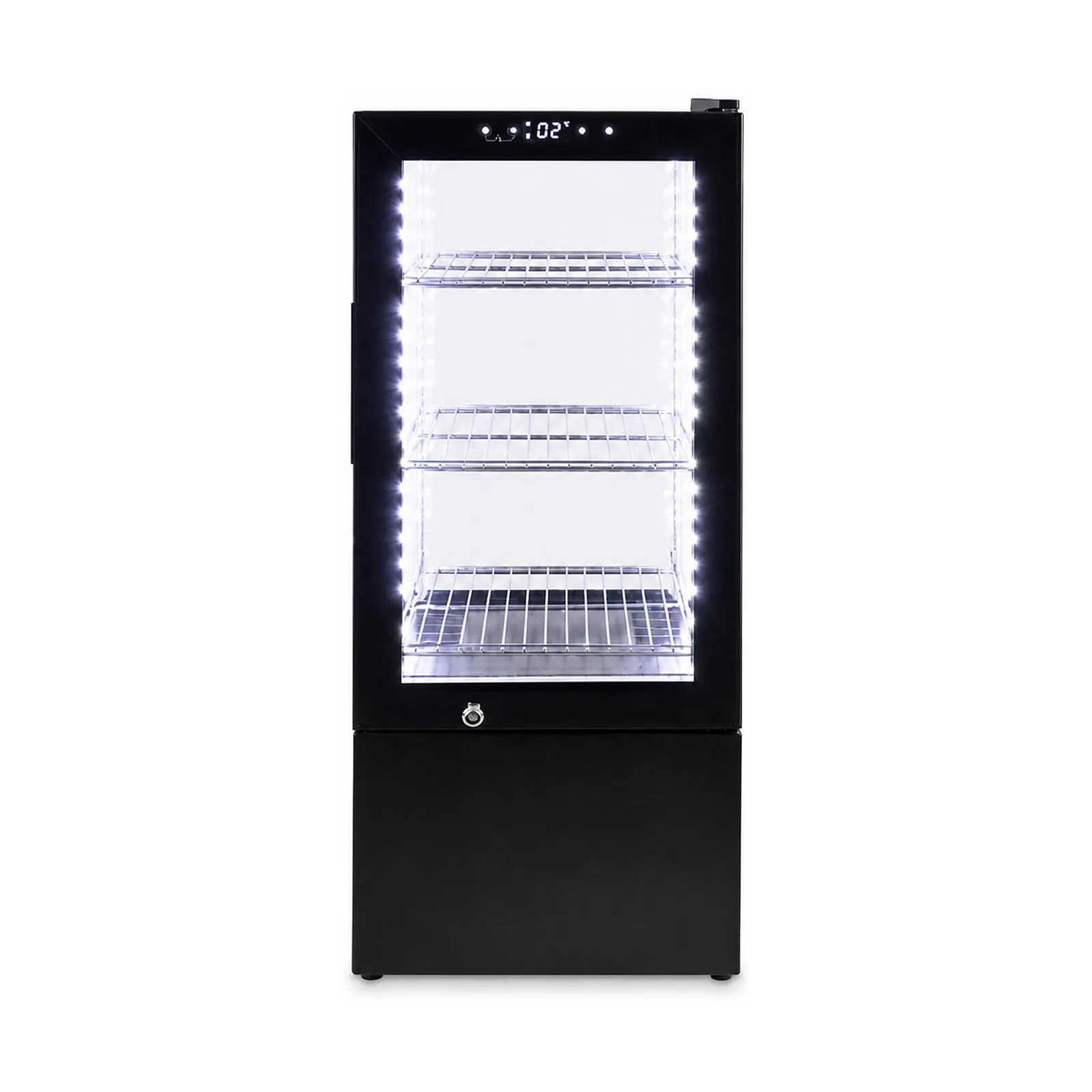 MK-CR-AG-C048 Countertop Four-Sided Glass Beverage Cooler main product view