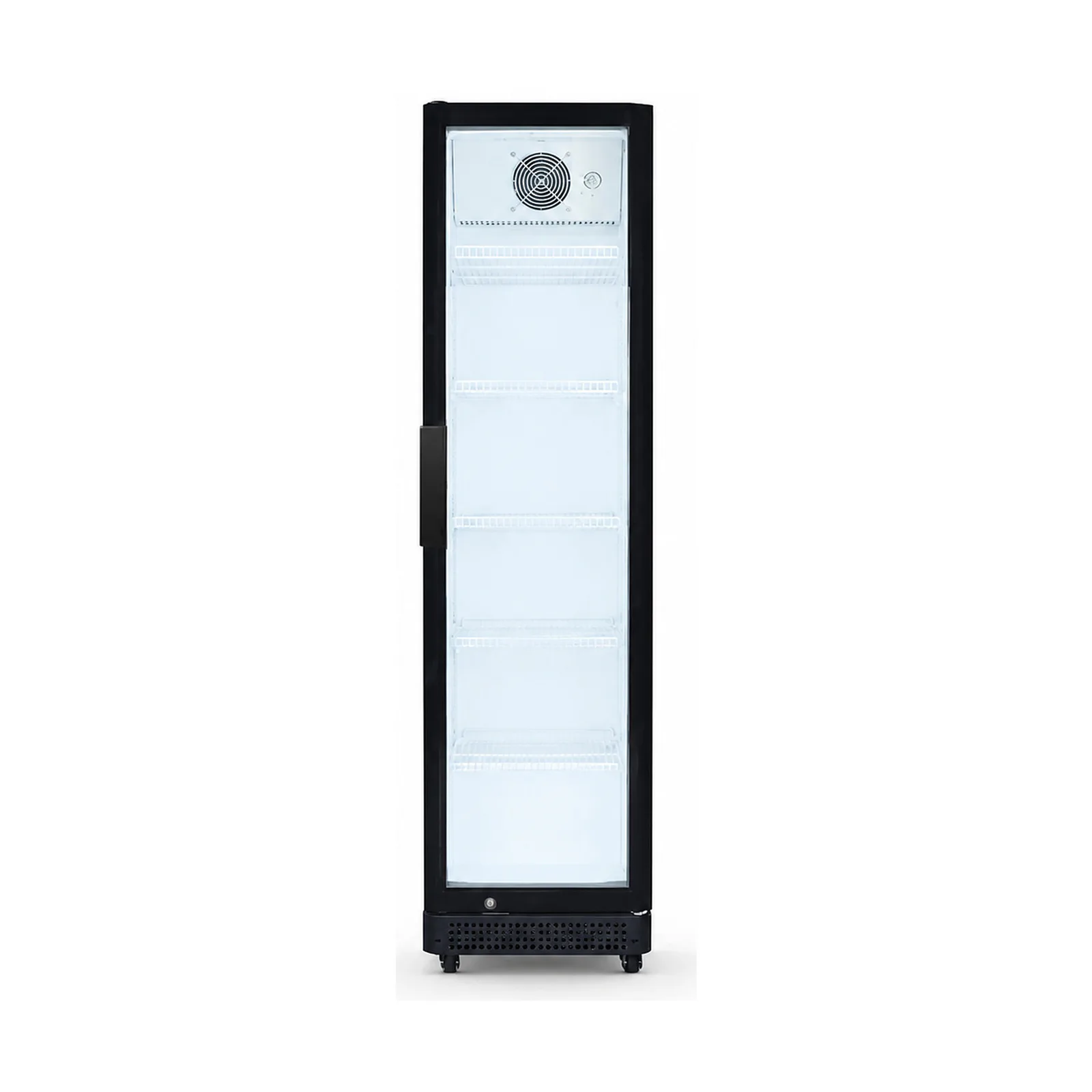 MK-CR-SL-N280-NL Slimline Glass Door Beverage Merchandiser configuration view