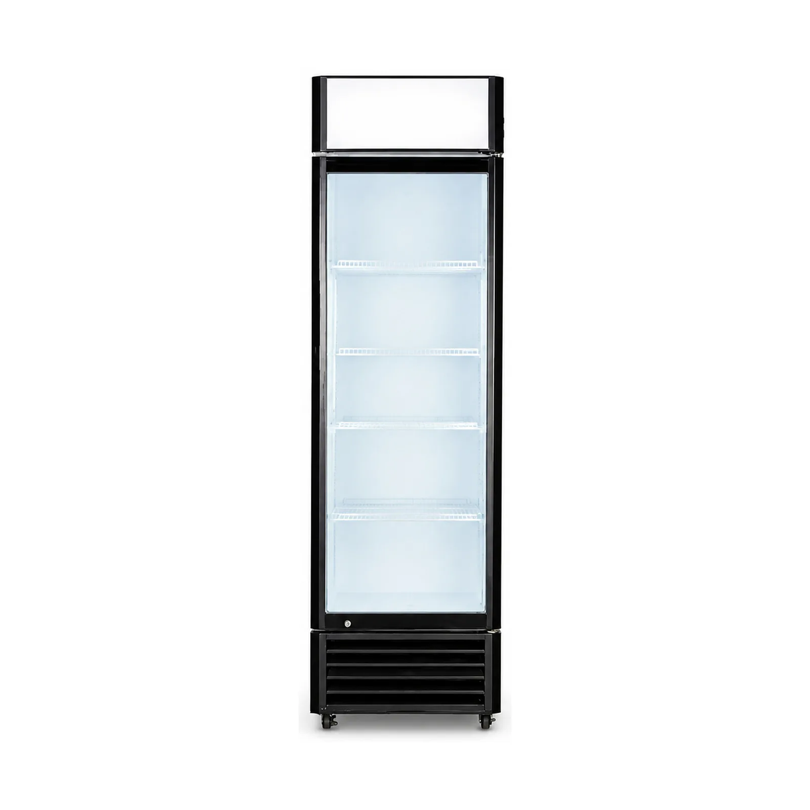 MK-CR-UC-L360-LB Single-Door Display Refrigerator with Lightbox main product view