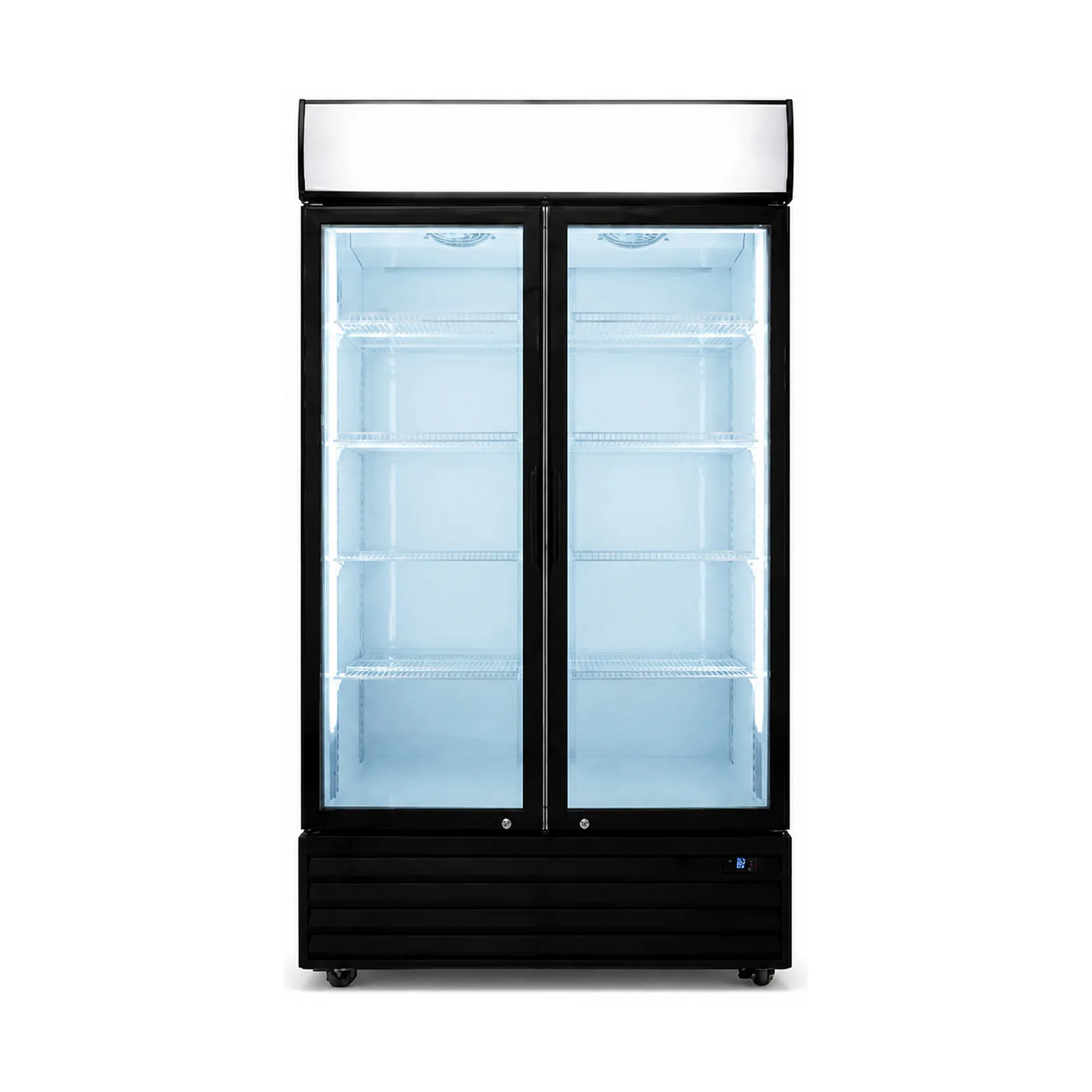 MK-CR-UC-N1000-D02HD Two-Door Hinged Glass Beverage Merchandiser main product view