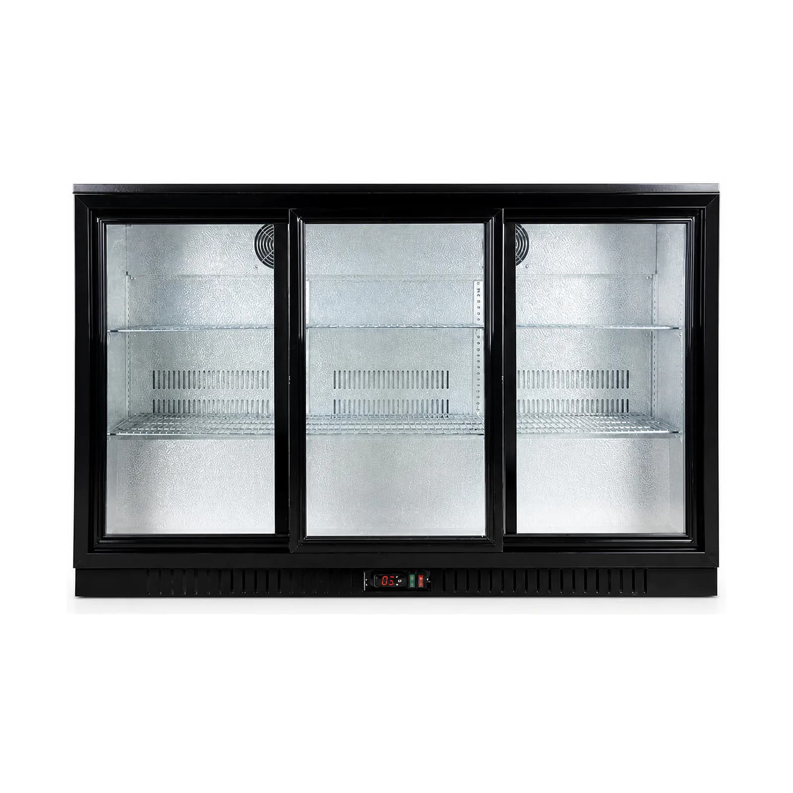 MK-CR-BB-D03-SD Wide Three-Door Sliding Back Bar Beverage Cooler main product view