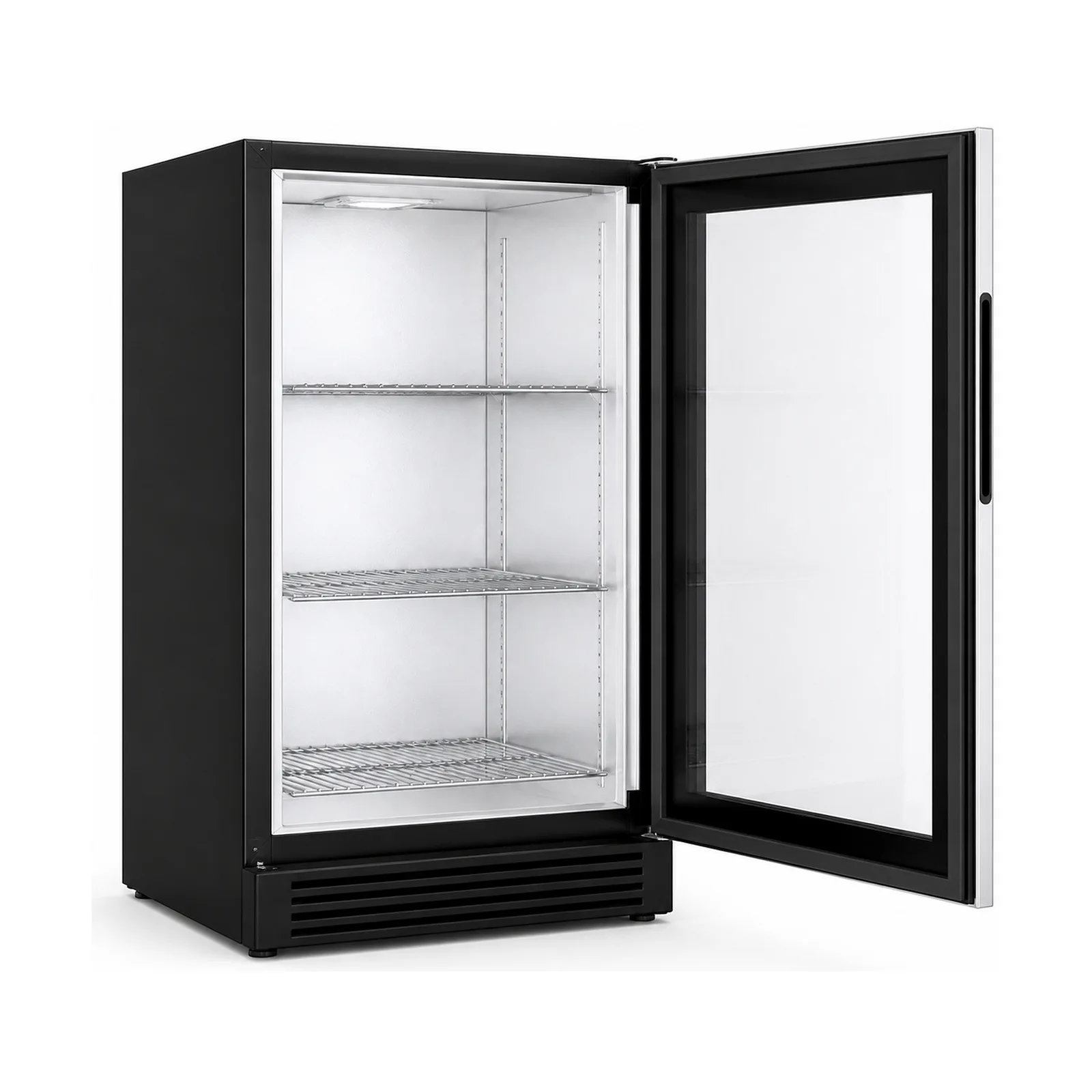 MK-PT-GD-FL-BF Compact Frameless Glass Door for Beer Display Refrigerators configuration view