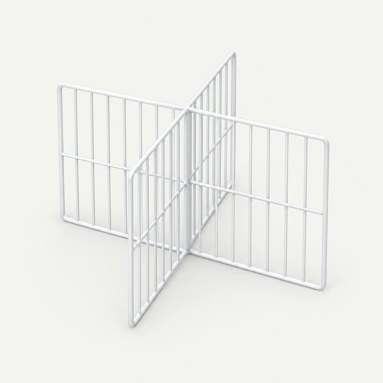 MK-PT-SH-PW-BD Radial Wire Basket Divider for Barrel Refrigerators — product view