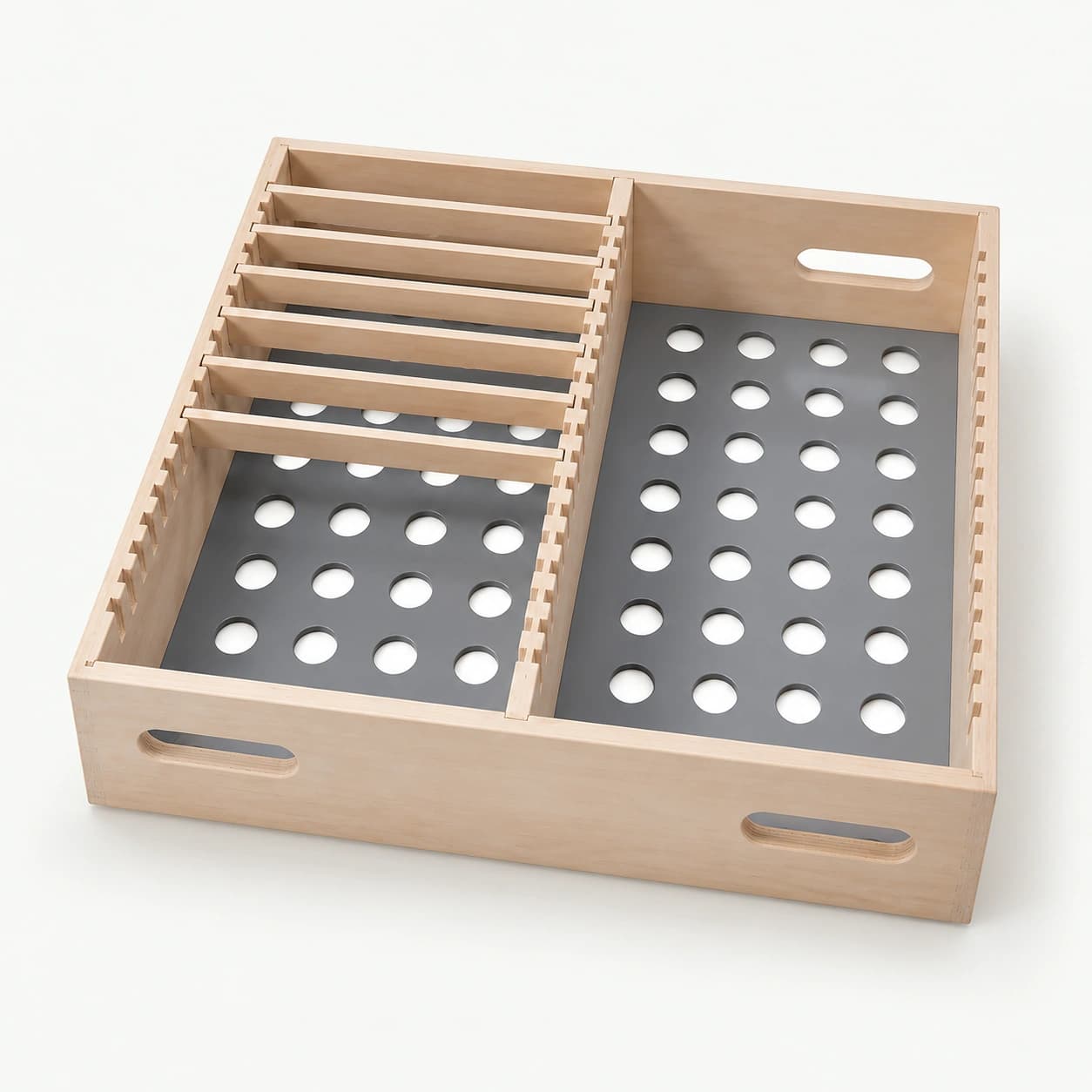 MK-PT-SH-WD-SL Sliding Wooden Tray for Wine and Beverage Coolers — product view