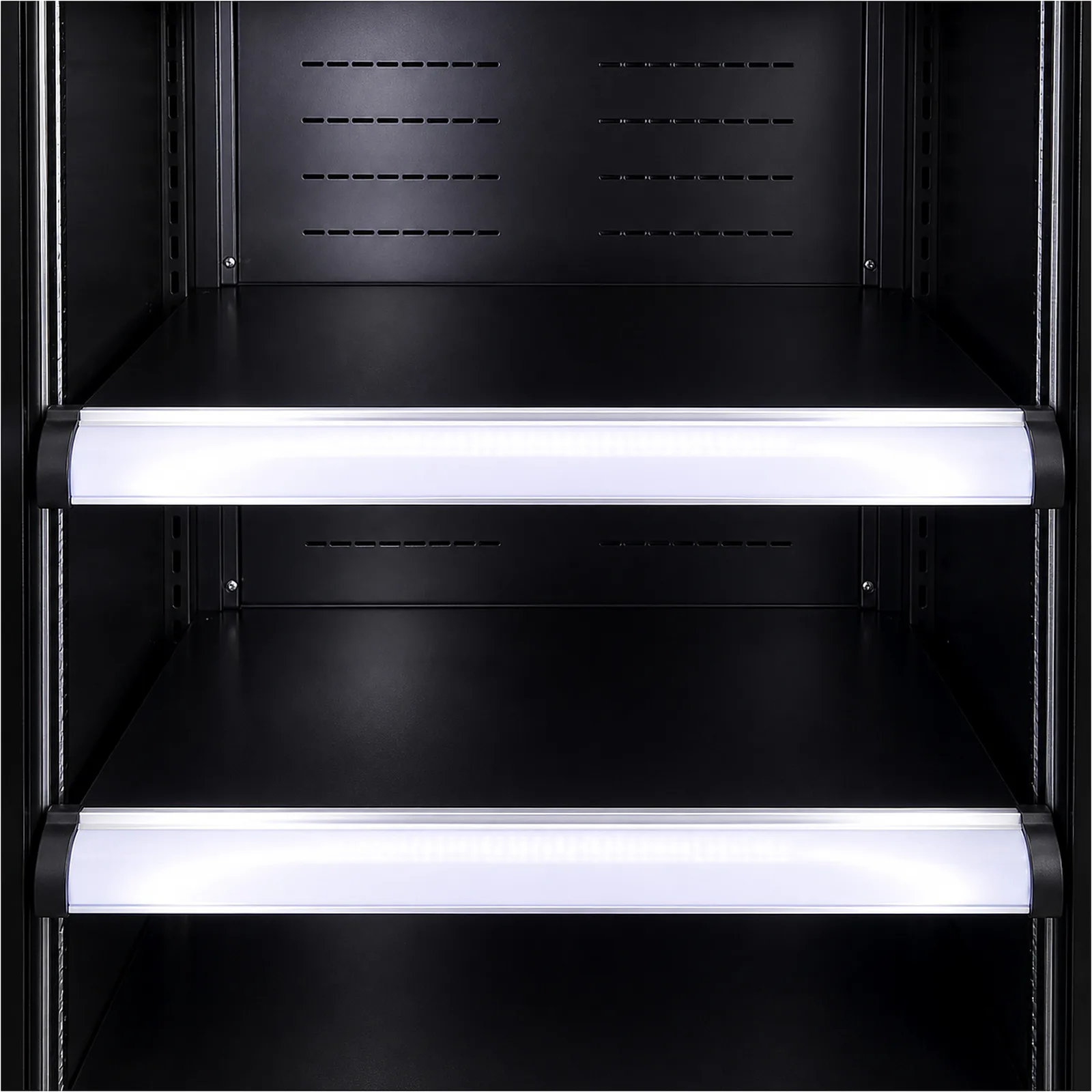 MK-PT-SH-MR-OM Illuminated Metal Shelves for Open-Air Refrigerators main product view