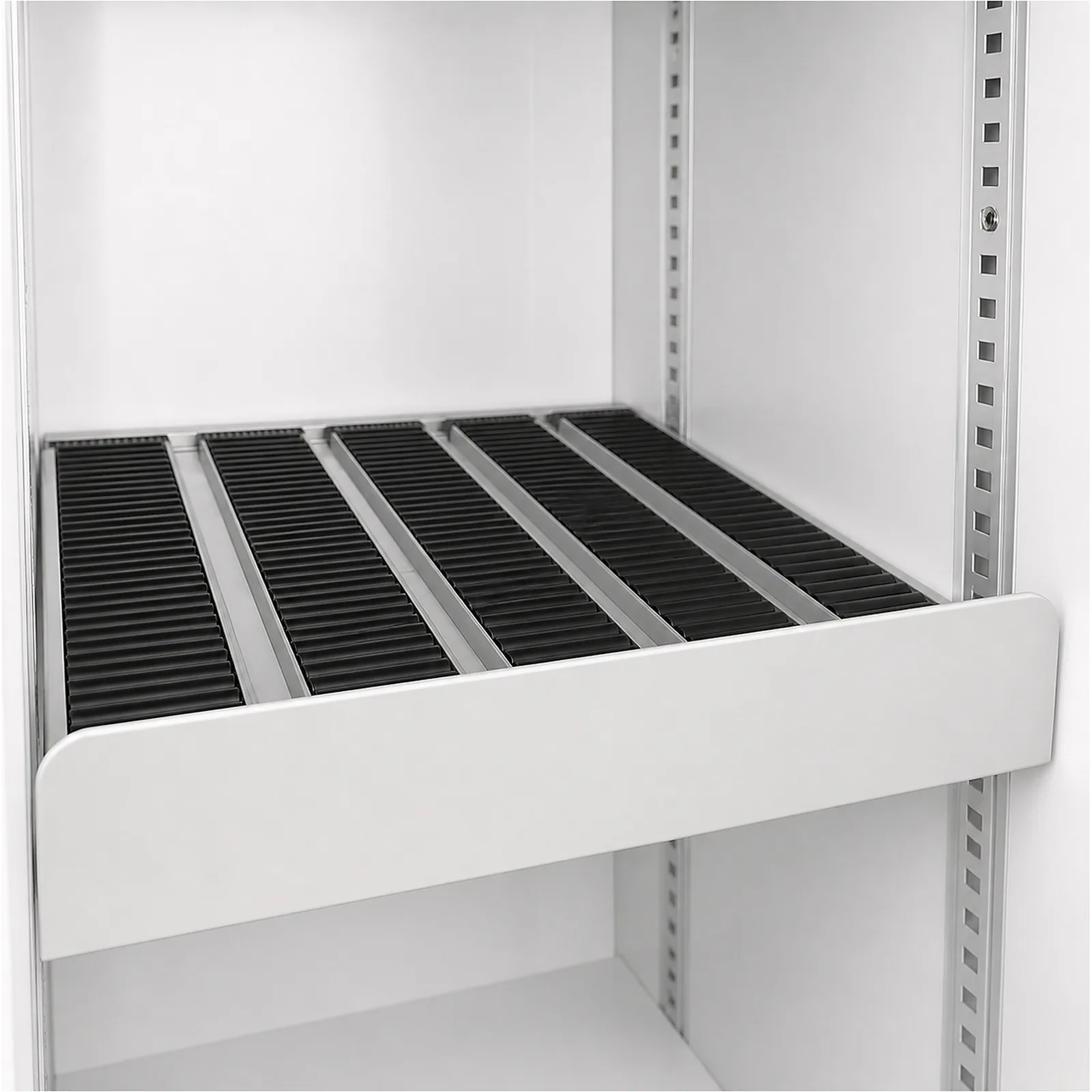 MK-PT-SM-RL-N01 Gravity Roller Shelf for Beverage Refrigerators configuration view